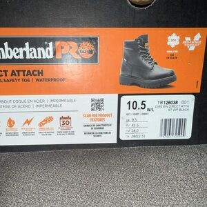 Brand New Timberland PRO Mens Black Waterproof Boots